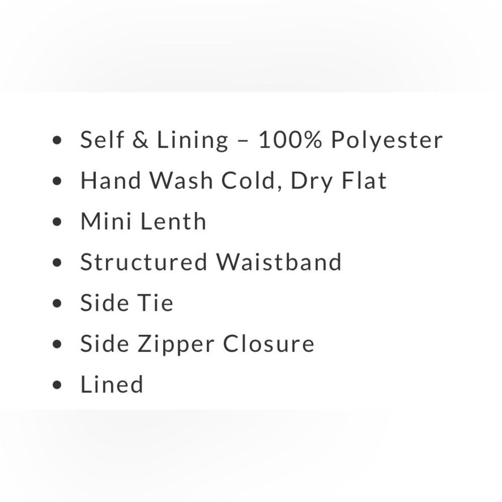 NWT Vici Eternal Garden Floral Wrap Mini Skirt M Spring Summer Easter Wedding - Picture 5 of 6